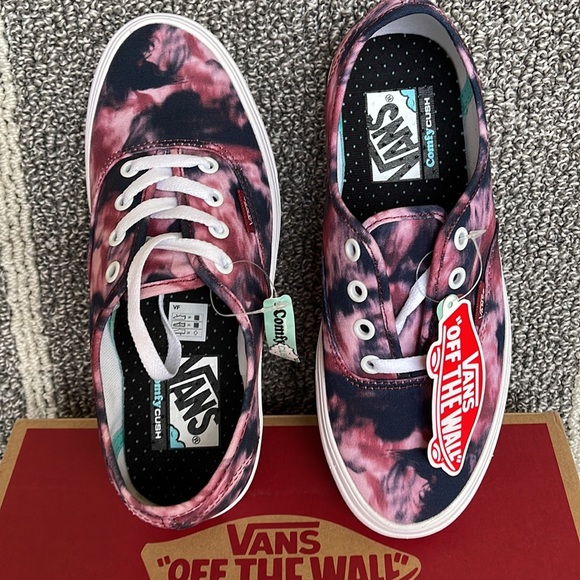 Vans Comfycush Authentic Grunge Wash Multi / Tiedye Men’s - Picture 13 of 16